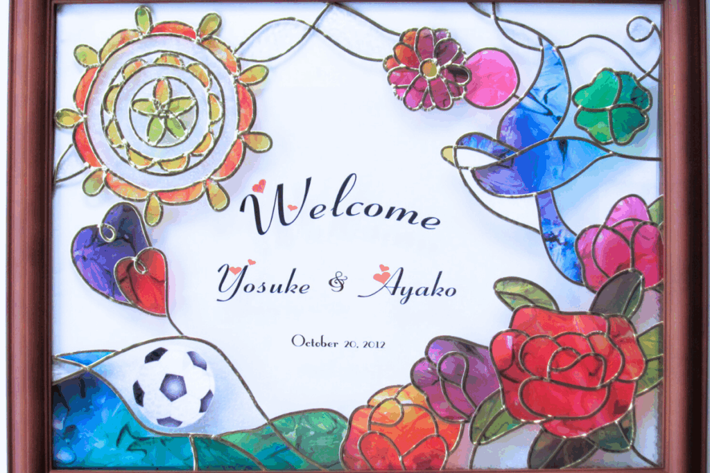 サッカーボールとレース