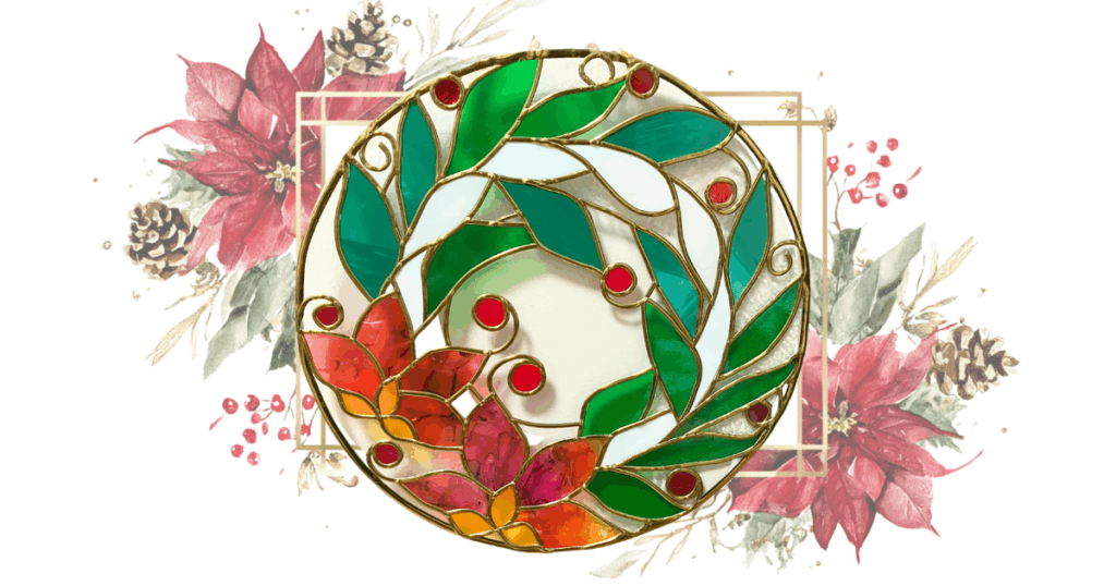 ポインセチアのリース